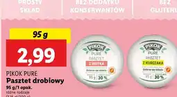 Lidl Pasztet z kurczaka Pikok Pure oferta