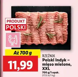 Lidl Mięso mielone z indyka Rzeźnik Codzienna Dostawa oferta