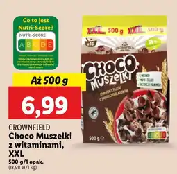 Lidl Płatki choco muszelki Crownfield oferta