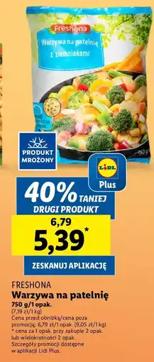 Lidl Warzywa na patelnie z ziemniakami Freshona oferta