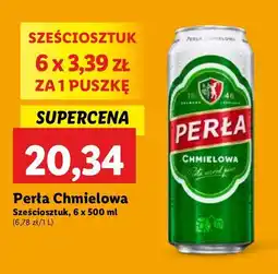 Lidl Piwo Perła Chmielowa oferta