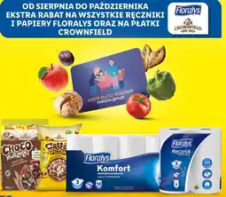 Lidl Papier toaletowy komfort Floralys oferta