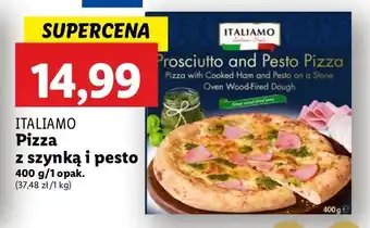 Lidl Pizza prosciutto i pesto Italiamo oferta