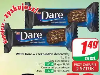 Dino Wafelek w ciemnej czekoladzie Eti Dare oferta