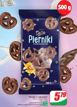 Dino Pierniki w mlecznej czekoladzie Deliss oferta