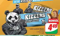 Dino Lody o smaku kremu orzechowego z sosem karmelowym Kizzers oferta