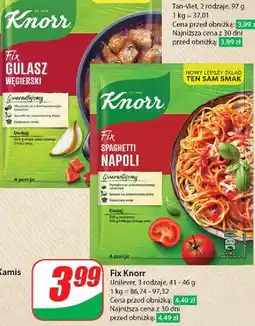 Dino Gulasz węgierski Knorr Fix oferta