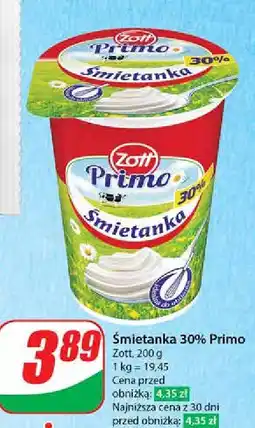 Dino Śmietanka 30% Zott Primo oferta