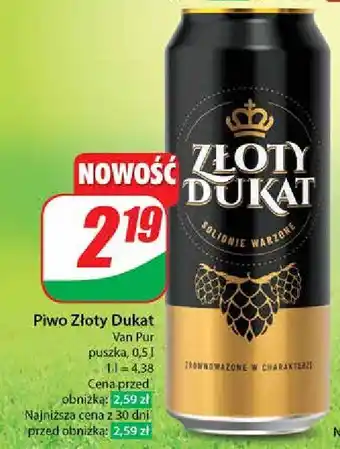 Dino Piwo Złoty Dukat oferta