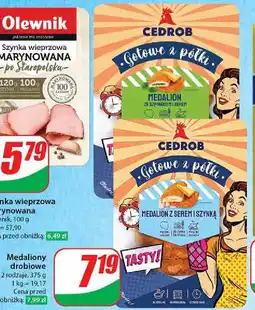Dino Medaliony z serem i szynką Cedrob oferta