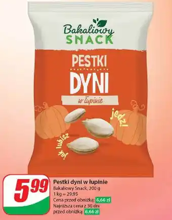 Dino Pestki dyni bez łupiny Bakaliowy Snack oferta