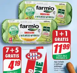 Jaja z wolnego wybiegu kl. l Farmio
