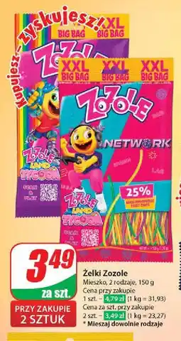 Dino Żelki hello zelo rainbow Zozole oferta