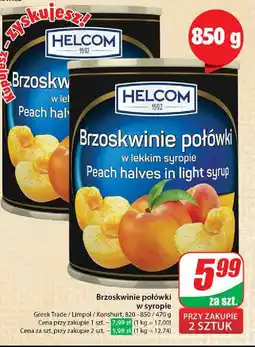 Dino Brzoskwinie połówki Helcom oferta