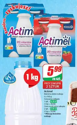 Dino Jogurt classic Danone actimel oferta