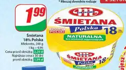 Dino Śmietana polska 18 % Mlekovita oferta