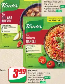 Dino Gulasz węgierski Knorr fix oferta