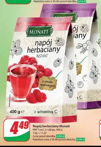 Dino Napój herbaciany instant owoce leśne Monati oferta