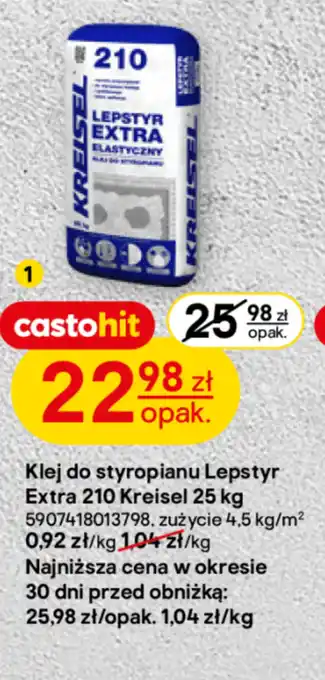 Castorama Klej do styropianu Kreisel oferta