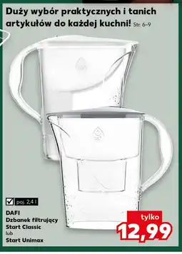 Kaufland Dzbanek filtrujący Dafi oferta