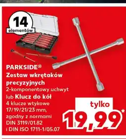 Kaufland Zestaw wkrętaków Parkside oferta