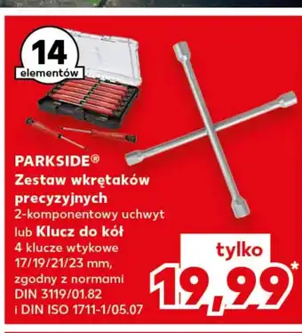 Kaufland Zestaw wkrętaków Parkside oferta