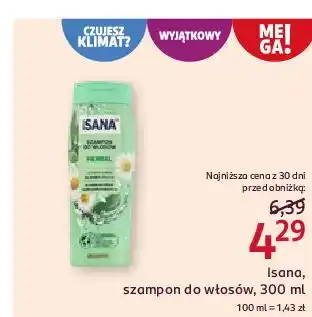 Rossmann Szampon do włosów 7 ziół Isana oferta