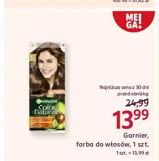 Rossmann Farba do włosów 6 ciemny blond Garnier Color Naturals Creme oferta