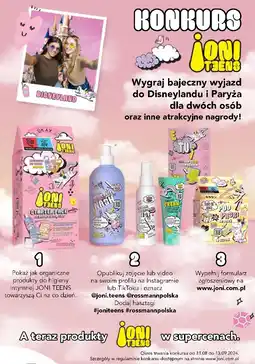 Rossmann Mgiełka do okolic intymnych naturalna odświeżająca Joni Teens oferta