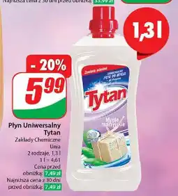 Dino Płyn uniwersalny mydło marsylskie Tytan Wc oferta