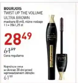 Bourjois twist up the volume ultra brown maskara
