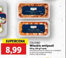 Lidl Antipasti suszone pomidory Italiamo oferta