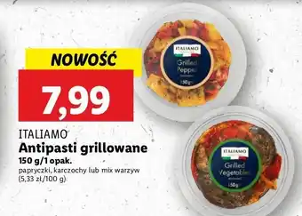 Lidl Antipasti włoskie karczochy Italiamo oferta