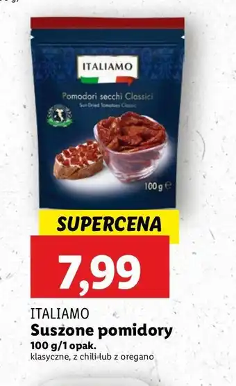 Lidl Suszone pomidory Italiamo oferta