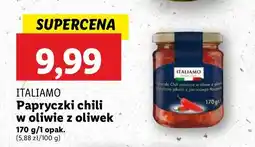 Papryczki chilli w oliwie z oliwek Italiamo