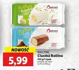 Ciastka rollino pistacja Balconi