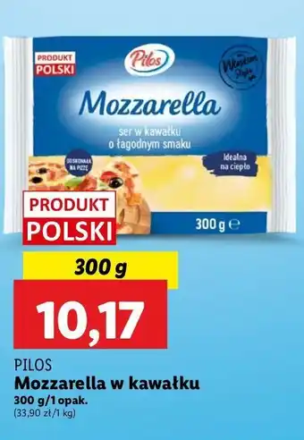 Lidl Ser mozzarella Pilos oferta