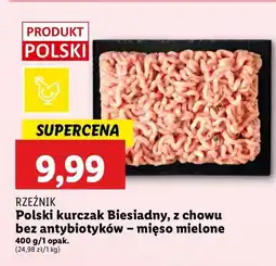 Lidl Mięso mielone z kurczaka Rzeźnik codzienna dostawa oferta