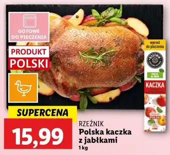 Lidl Kaczka z jabłkami grójeckimi Rzeźnik codzienna dostawa oferta