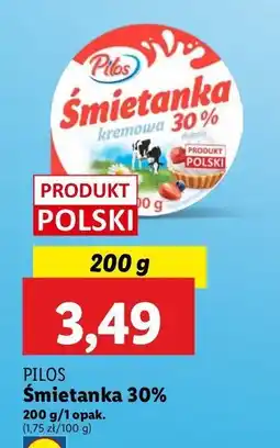Lidl Śmietanka 30% Pilos oferta