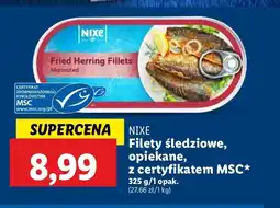 Lidl Filety śledziowe opiekane Nixe oferta