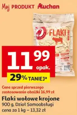 Auchan Flaki wołowe oferta