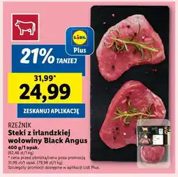 Lidl Stek z irlandzkiej wołowiny Rzeźnik codzienna dostawa oferta
