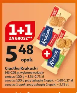 Ciastka zbożowe Krakuski Krakuski bahlsen