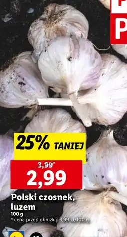 Lidl Czosnek polska oferta