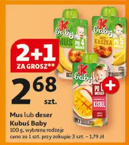 Mus jabłko banan Kubuś baby