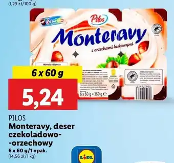 Lidl Deser mleczny czekoladowy Pilos monteravy oferta