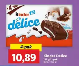 Lidl Baton kakaowy Kinder delice oferta