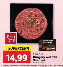 Lidl Burger wołowy Rzeźnik codzienna dostawa oferta