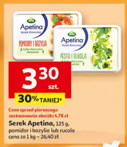 Auchan Serek pesto i rukola Arla apetina oferta